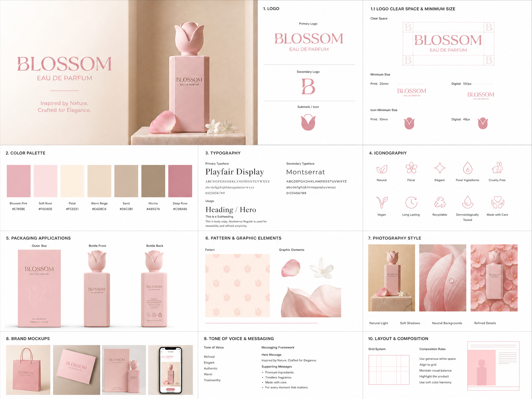 Blossom brand guidelines
